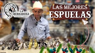 Las mejores ESPUELAS🏇 talabarteria tenancingo espuelasycaballos jinetes sombrero [upl. by Notniv]