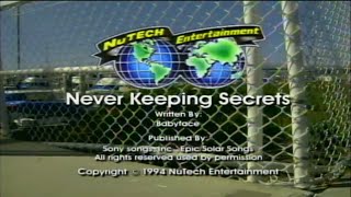 NEVER KEEPING SECRETS  Babyface  Karaoke Version  MegaStar Hit Songs 22 [upl. by Gualterio]