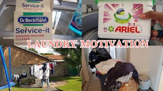 Extreme Satisfying Laundry motivationWeekly Laundry RoutineWashing Machine Maintenance Familyof4 [upl. by Akihsay]