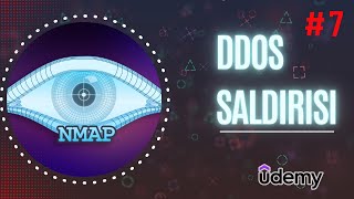 Nmap Dersleri  Nmap Tutorial  Nmap DDos saldırısı Nasıl Yapılır   Ders 7 [upl. by Eidnarb]