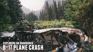 Exploring An Abandoned B17 Plane Crash  WA [upl. by Terrill]