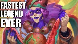 Pain Warlock is the fastest deck to hit LEGEND [upl. by Kenlee]