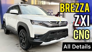 2023 Brezza Zxi CNG 🔥 All Details Explained 🔥 Features Specifications Price amp All [upl. by Renwick127]