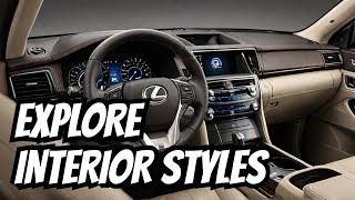 2025 Lexus LX 700h interior color options 2025lexus [upl. by De Witt]