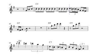 Watermelon Man  Freddie Hubbard Solo Transcription [upl. by Alleyn]