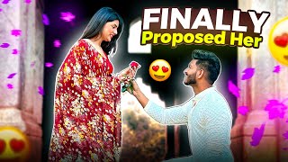 FINALLY PROPOSED HER ❤️  NITESH PASWAN [upl. by Iramo]