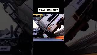 Volvo xc90 crash test  volvo crashtest volvoxc90  Volvo car stunt [upl. by Atiniuq]