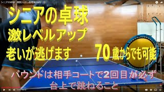 スローでフォアーのブチギレサーブの打ち方からドライブの打ち方にトライして 自分の卓球のレベルアップを図りましょう ストローク練習もレベルアップに役立ちます。参考にして下さい。 [upl. by Gilford615]