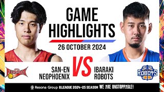 SanEn Neophoenix vs Ibaraki Robots  Game Highlights [upl. by Eicak]