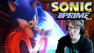 ITS A RACE AGAINST TIME  Sonic Prime Season 3 Episode 2 quotDome Sweet Domequot Reaction [upl. by Jeroma]