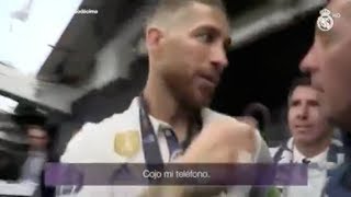 Este es el momento en el que la UEFA pide a Ramos pasar el control antidopaje ⚽ HD ⚽ 2018 [upl. by Akire]