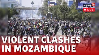 Mozambique Protests Live Updates  Clashes In Mozambique After Opposition Leader Calls For Protest [upl. by Arem]