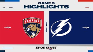 NHL Game 3 Highlights  Panthers vs Lightning  April 25 2024 [upl. by Robertson814]