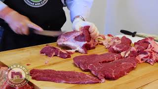 How to Butcher Beef Shoulder Clod [upl. by Eelinej]