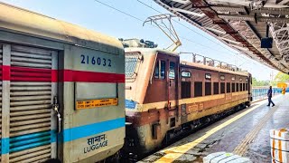 First LHB Run for 22160 Chennai  Mumbai Express  Departure from Chennai Central [upl. by Florrie]