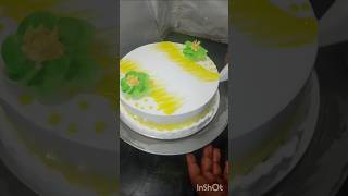 Pineapple 🍍 cake recipe food sotsfeed ytshorts trending cake [upl. by Stanislaus]