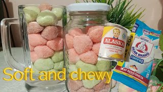 homemade pastillas  soft and chewy pastilla  perfect home activity for your kids  bearbrand [upl. by Nedyaj]