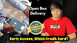 iPhone Open Box Delivery Mistake  Early Access Credit Cards  Flipkart Big Billion Days Sale 2024 [upl. by Erline]