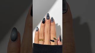 bampw spidery nail art 🕷️🕸️🦇👻 nails halloween [upl. by Diver]