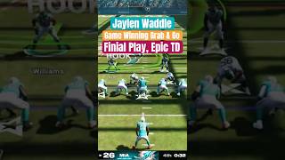 Jaylen Waddle  What A Play  Miami Dolphins  madden25 [upl. by Nnylaj]