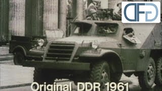 DDRPropaganda zum Mauerbau 1961 So wurde die Mauer gerechtfertigt [upl. by Temirf]