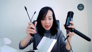 รีวิวunbox Microphone Audiotechnica รุ่น ATR2500xUSB ไมโครโฟนจากแบรนด์หูฟังอันดับ 1 ในญี่ปุ่น [upl. by Naitsirt]