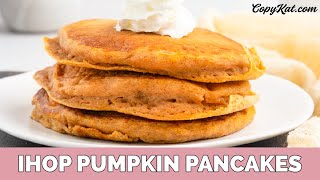 IHOP Pumpkin Pancakes [upl. by Leisam]