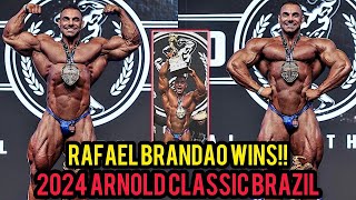 Rafael Brandão WINS 2024 Arnold Classic South America [upl. by Keele]