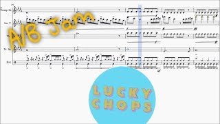 AB Jam Lucky Chops  Sheet Music [upl. by Anitnahs786]