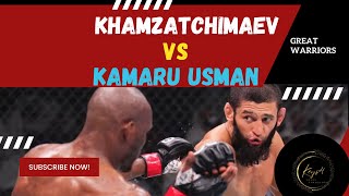 Full fight kamaru usman vs khamzat chimaev [upl. by Burgess]