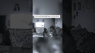 Schizophrenia Symptoms Caught on Security Camera [upl. by Anurag]