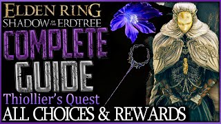 Elden Ring Full Thiollier amp St Trina Questline  All Choices amp Rewards Shadow Of The Erdtree [upl. by Gabriella214]