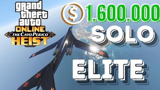 Golpe a Cayo Perico  Alkonost SOLO ELITE 1600000  GTA Online [upl. by Kcirrem971]