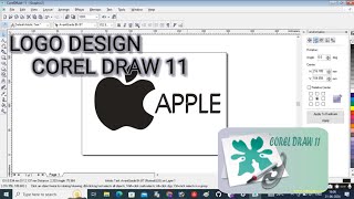 Class 2  Apple Logo design  Corel draw 11  Graphics logo Design by codeuniverse [upl. by Nairbo]