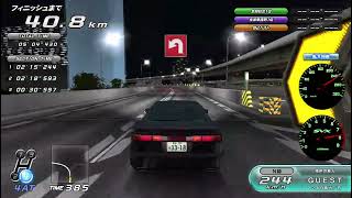 WMMT6 1 lap on the Shuto Expressway  Subaru Alcyone SVX initial horsepower [upl. by Nauqes]