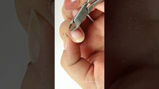 Cuticles prepped Gel X ready 💅💫 nails shorts fyp youtubeshorts nailart [upl. by Noval]