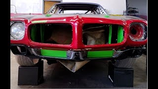 Chapter 58 1970 TransAm Clone  Nose cone hood fenders doors fitment [upl. by Ynned902]