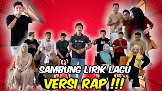 BATTLE SAMBUNG LIRIK LAGU RAP  ANIQ THE REAL RAPPER NO 1 [upl. by Naujad]