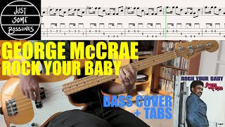 George McCrae  Rock Your Baby  BASS COVER  TABS [upl. by Assel304]