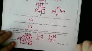 6th Grade Mod 2 Lesson 1 Eureka Squared Practice Homework Help [upl. by Nomra]