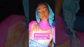 Monica Sings quotShouldve Known Betterquot Live At Gag City 🗽 Monica Lish2x [upl. by Anayia]