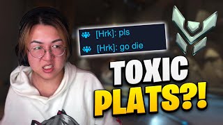 I Played in Plat and Got FLAMED  Overwatch 2 [upl. by Adnilasor112]