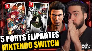 5 DE LOS MEJORES PORTS de Nintendo Switch Estos Juegos EXPRIMIEN Nintendo Switch [upl. by Eladroc]