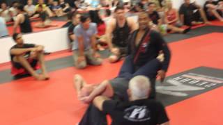 Renato Laranja and Bas Rutten Seminar Technique 2 [upl. by Orgalim]