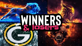 NFC NORTH Winners amp Losers after the NFL Draft [upl. by Edy778]