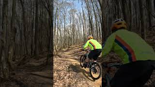 MTB trails in Herrington State Park Maryland mtb mountainbike [upl. by Hgielah]