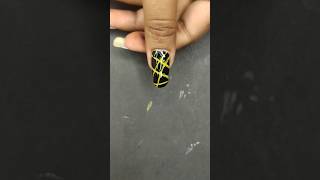 Easy Stripping Tape NailArt 💅nailstripping nailtutorial shortsviral youtubeshorts nail [upl. by Llerrac]