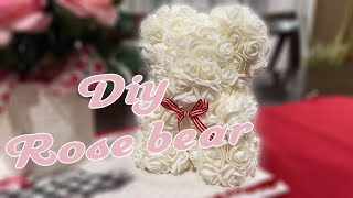 DIY Rose Bear [upl. by Neelav443]