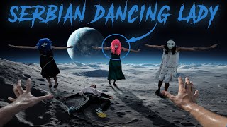 ESCAPING SERBIAN DANCING LADY On The Moon 200  Parkour Pov Horror Film  By B2F Viet Nam [upl. by Zinck73]