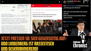 Jetzt fressen sie sich gegenseitig auf Udo Lindenberg ist rassistisch und diskriminierend [upl. by Rushing]